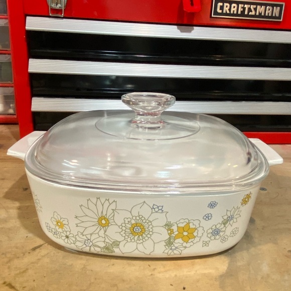 Corningware Other - CorningWare Floral Bouquet 2 Quart Casserole with Lid A-2-B